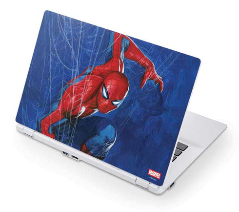 Marvel Spiderman World of Webs Acer Chromebook Skin